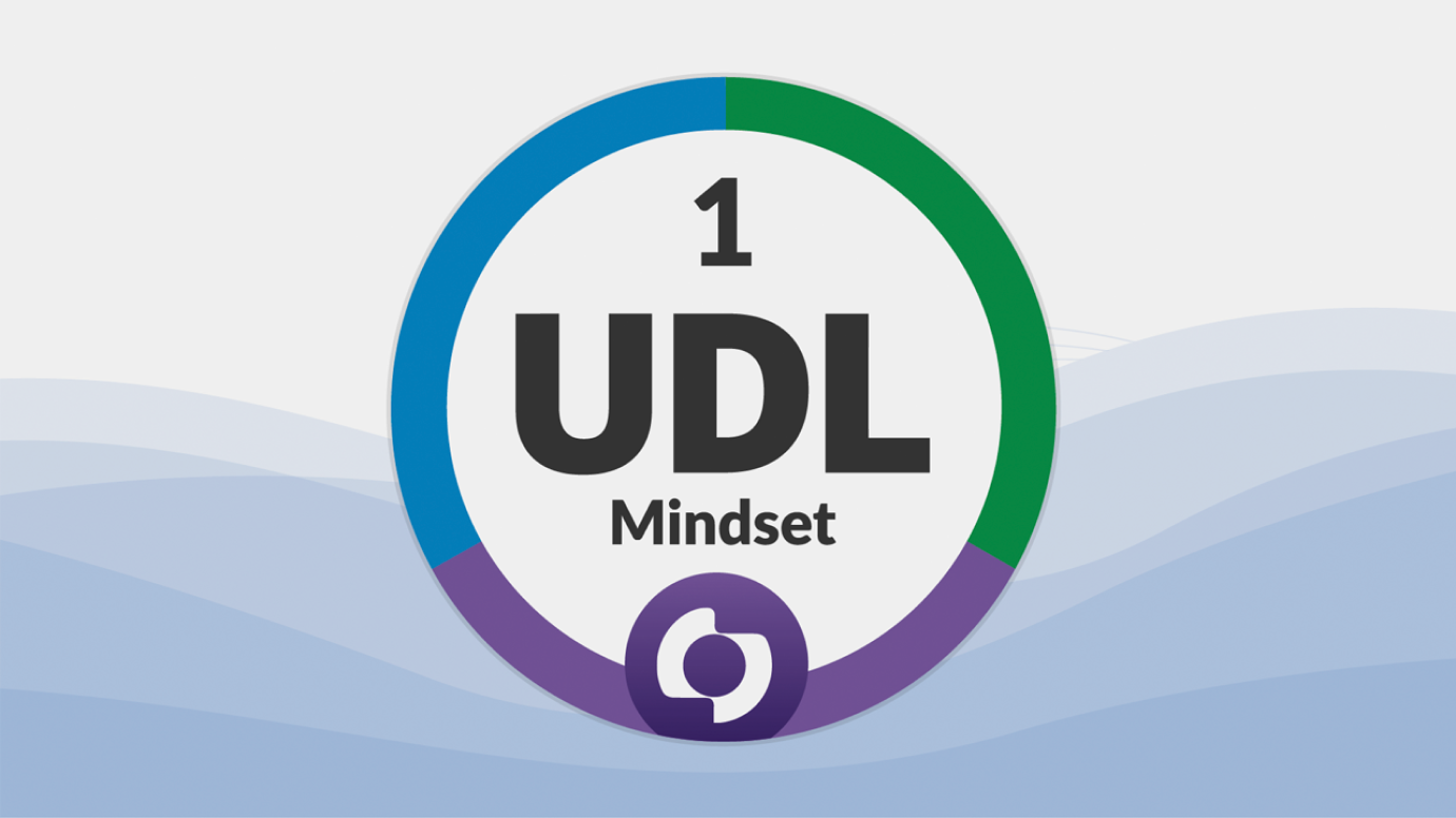 Credential 1: UDL Mindset image