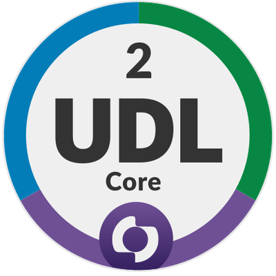 UDL Level 2 CORE