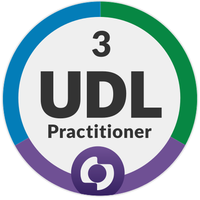 UDL Initial Practitioner - Level 3