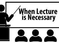 When Lecture is Necessary Module Icon