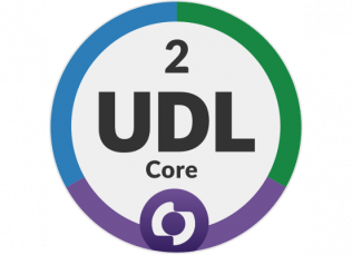 UDL Core Foundation - Level 2 Credential Logo