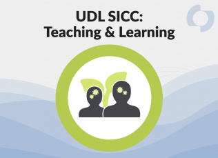 SICC Teaching and Learning logo depicting two persons and a leaf behind them.