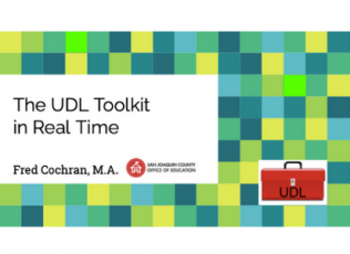 The UDL Toolkit in Real Time, Fred Cochran